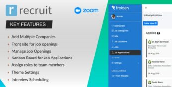 Recruit v3.3.4 - Recruitment Manager