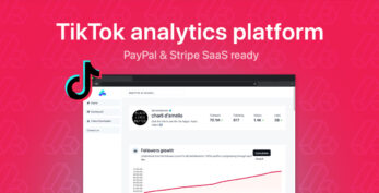 phpStatistics v1.5.1 – TikTok Analytics Platform (SAAS Ready)