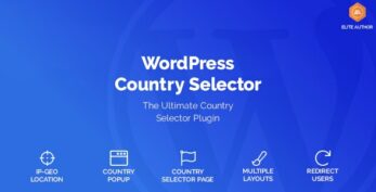 WordPress Country Selector
