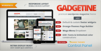 Gadgetine WordPress Theme for Premium Magazine v3.0.9