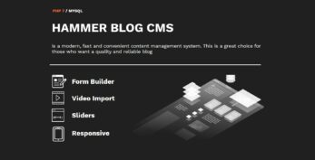 HammerBlog CMS v1.0