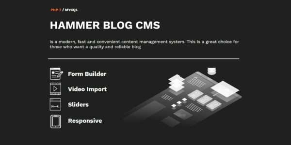 HammerBlog CMS v1.0