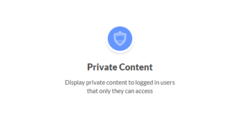 Ultimate Member Private Content Addon