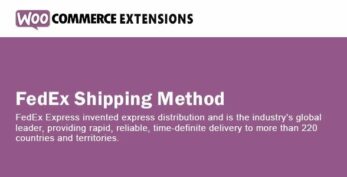 WooCommerce FedEx Shipping Method