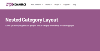 WooCommerce Nested Category Layout