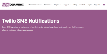 WooCommerce Twilio SMS Notifications