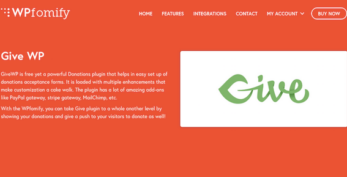WPFomify GIVE Addon