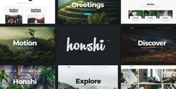 Honshi v2.6.2 – WordPress Simple Portfolio Theme