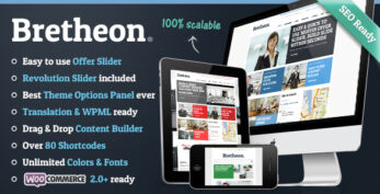 Bretheon WordPress Theme v2.4.3