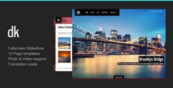 Photography WordPress | DK for Photography v2.9.1