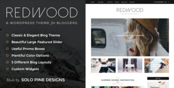 Redwood v1.7.1 – A Responsive WordPress Blog Theme