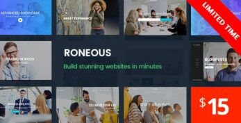 Roneous v2.1.2 – Creative Multi-Purpose WordPress Theme