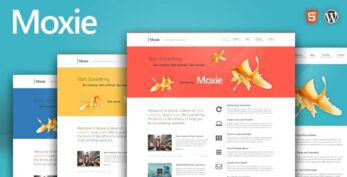 Moxie v1.3.19 – Responsive Theme for WordPress