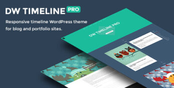 DW Timeline Pro v1.1.1 – Reponsive Timeline WordPress Theme