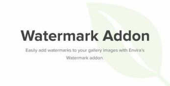 Envira Gallery – Watermarking Addon