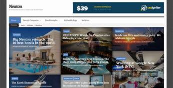 CSS Igniter Neuton WordPress Theme v1.8.2