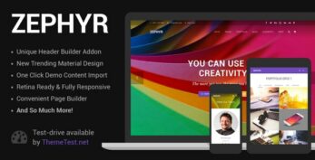 Zephyr v8.36.1 | Material Design Theme
