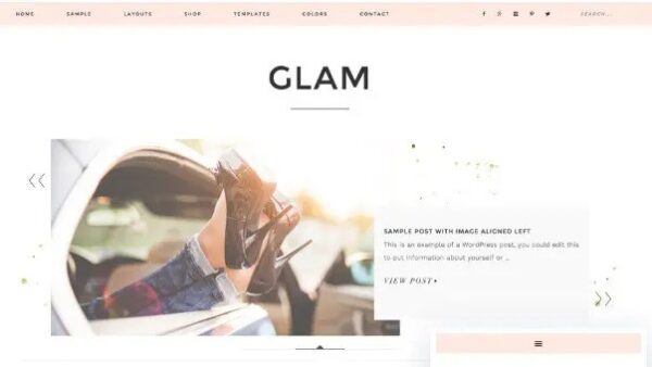 StudioPress Glam Pro Genesis WordPress Theme v1.0.3