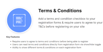 Ultimate Member Terms & Conditions Addon