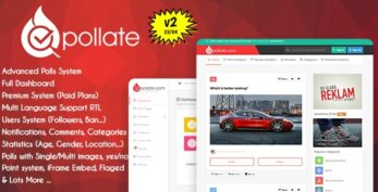 Pollate v2.1 – Premium Polls and Voting Platform
