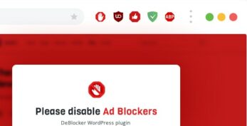 DeBlocker v3.3.9 Anti AdBlock for WordPress [Activated]