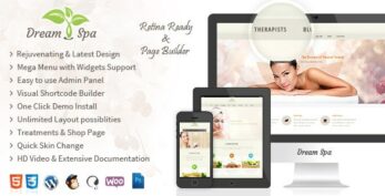 Dream Spa v4.3 – Salon, Spa WordPress Theme