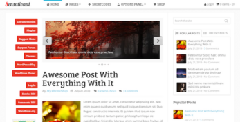MyThemeShop Sensational WordPress Theme v3.2.4