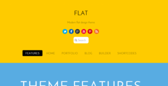 Themify Flat WordPress Theme v7.5.4