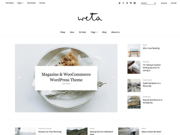 ElmaStudio v1.1.2 Weta WordPress Theme