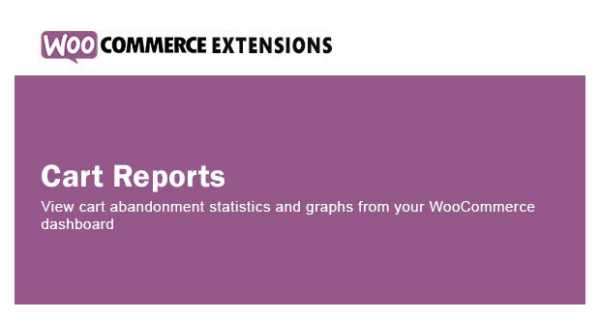 WooCommerce Cart Reports