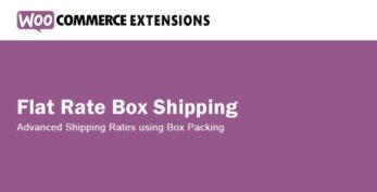 WooCommerce Flat Rate Box Shipping