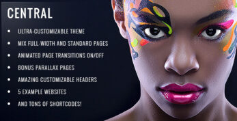 Central v3.0.4 – Versatile, Multi-Purpose WordPress Theme
