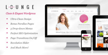 Lounge v1.8.6 – Clean Elegant WordPress Theme