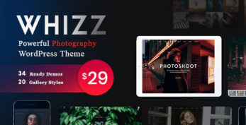 Whizz Photography WordPress v2.4.2