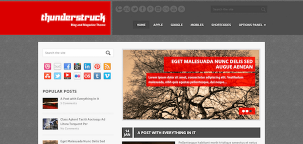 MyThemeShop v1.1.2 Thunderstruck WordPress Theme