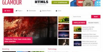 MyThemeShop v2.1.2 Glamour WordPress Theme
