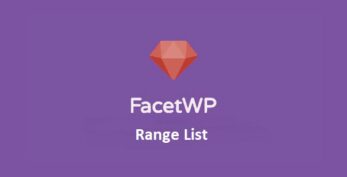 FacetWP – Range List