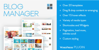 Blog Manager for WordPress