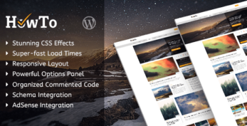 MyThemeShop v1.3.5 HowTo WordPress Theme