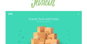 Jetsloth – Gravity Forms Bulk Add Fields