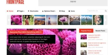 MyThemeShop v1.2.4 Frontpage WordPress Theme