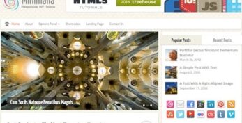 MyThemeShop v1.3.1 Minimalia WordPress Theme