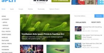 MyThemeShop v1.1.2 Split WordPress Theme