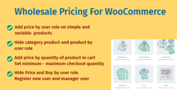 WooCommerce Wholesale Pricing Register