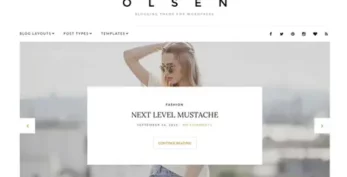 CSS Igniter Olsen Blogging WordPress Theme v2.8.5