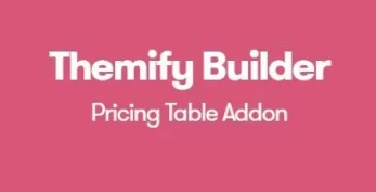 Themify Builder Pricing Table