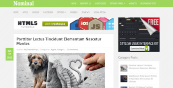 MyThemeShop v1.3.2 Nominal WordPress Theme