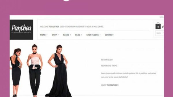 YITH Panthea v1.7.1 – Minimal WooCommerce Theme