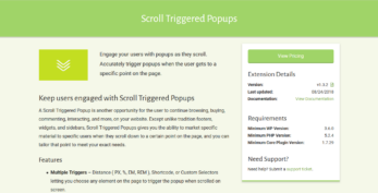 Popup Maker – Scroll Triggered Popups
