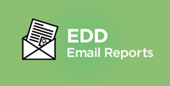 Easy Digital Downloads Email Reports